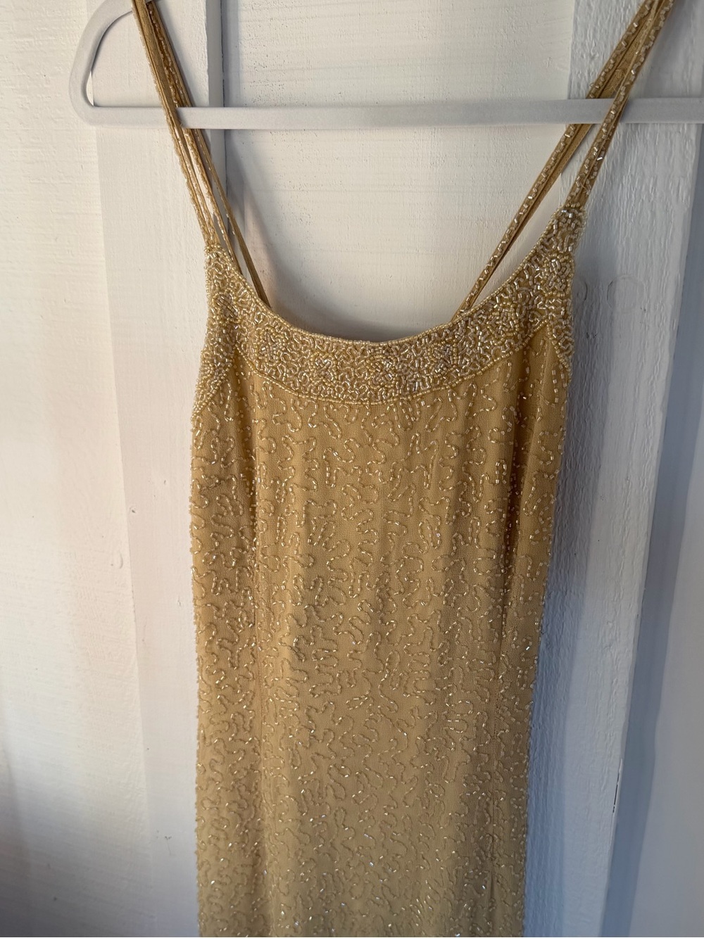 vintage beaded gown